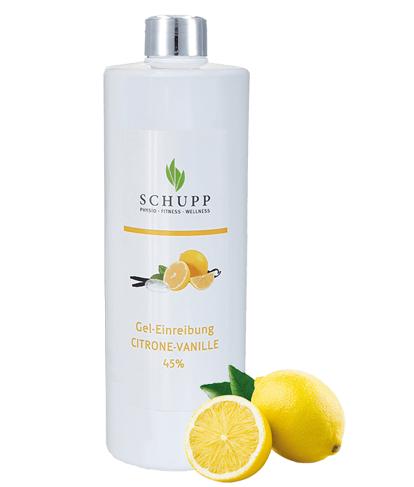 Gel-Einreibung Citrone Vanille 45% 500ml + Spender